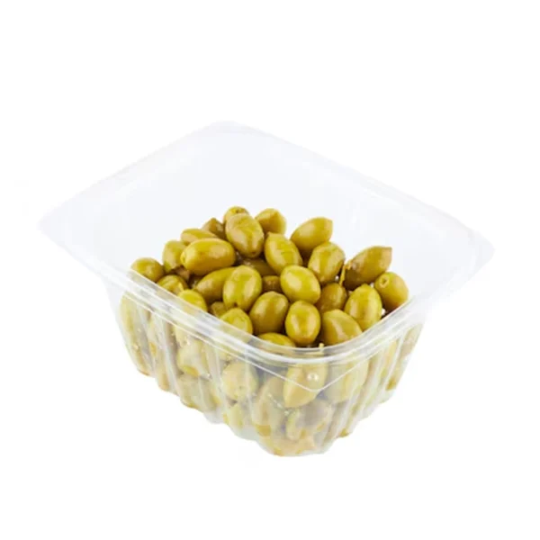 زيتون أخضر أردني بالزيت والزعتر