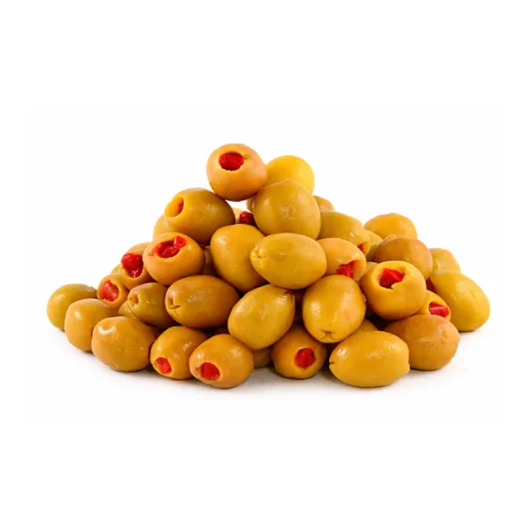 زيتون أخضر تركي محشي فلفل حلو