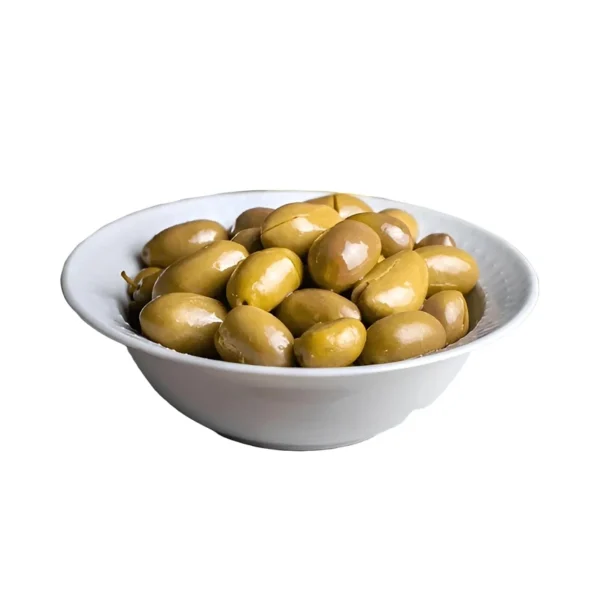 زيتون أخضر وافر كامل