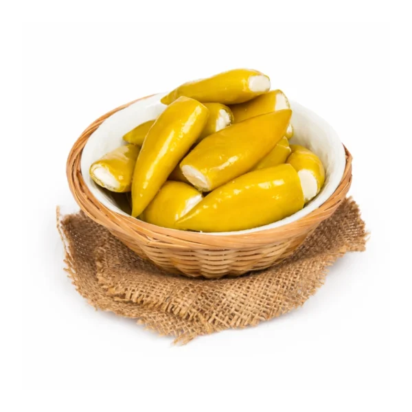 فلفل اصفر محشي جبنه