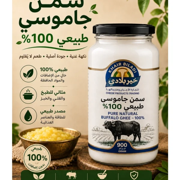 سمن بلدي جاموسي 900 جم
