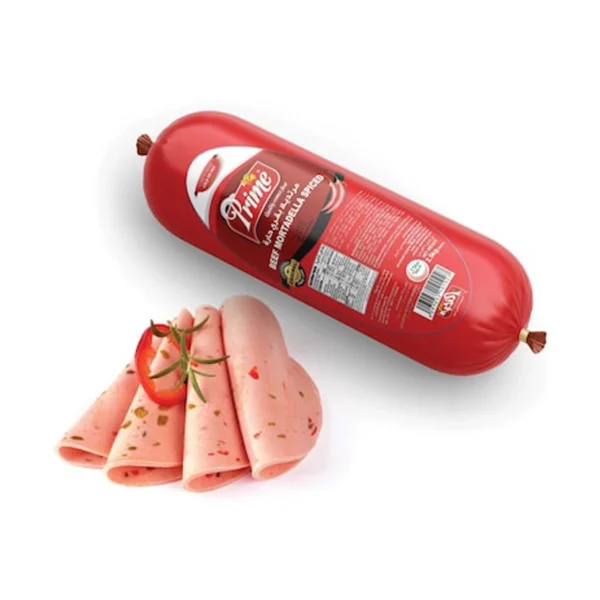 مرتديلا لحم برايم بالفلفل رول قليل الدسم